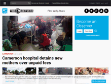 Tablet Screenshot of observers.france24.com
