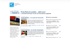 Desktop Screenshot of fromparistolondon.blogs.france24.com