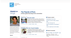 Desktop Screenshot of inparis.blogs.france24.com