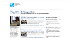 Desktop Screenshot of juliekara.blogs.france24.com