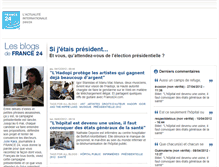 Tablet Screenshot of juliekara.blogs.france24.com