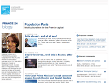 Tablet Screenshot of populationparis.blogs.france24.com