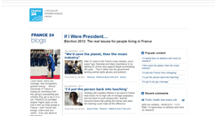 Desktop Screenshot of if2012.blogs.france24.com
